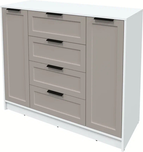 Изображение товара Тумба Интерлиния Концепт Тренд КТ-Т120 (белый платинум/луна)