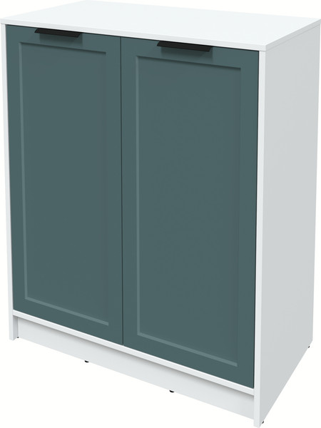 Изображение товара Тумба Интерлиния Концепт Тренд КТ-Т84 (белый платинум/верде)