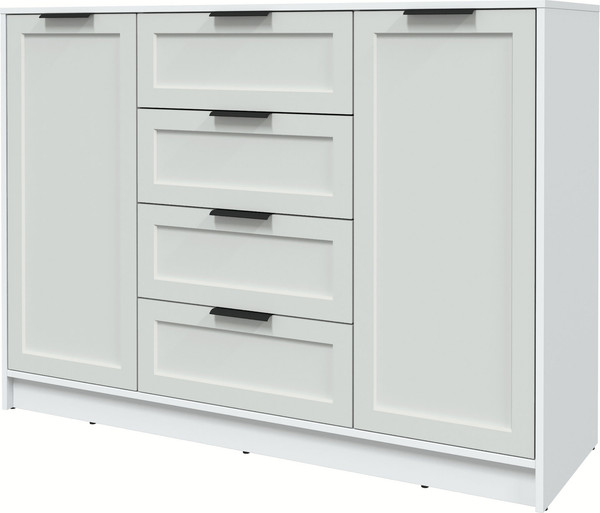 Изображение товара Тумба Интерлиния Концепт Тренд КТ-Т140 (белый платинум/грей)