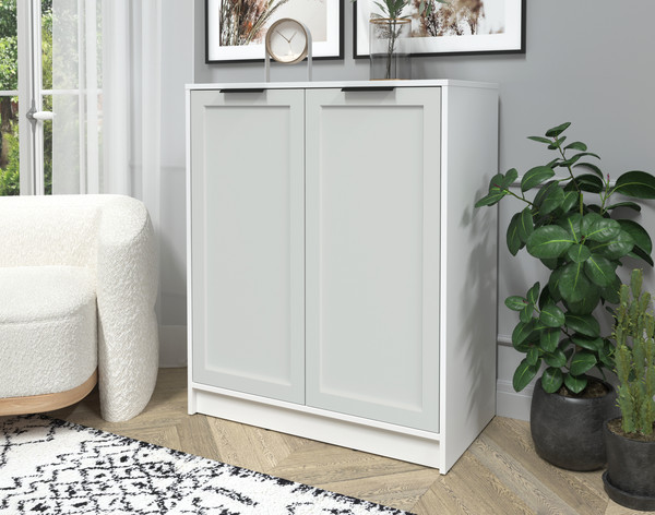 Изображение товара Тумба Интерлиния Концепт Тренд КТ-Т84 (белый платинум/грей)