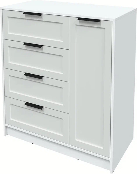 Изображение товара Тумба Интерлиния Концепт Тренд КТ-Т90 (белый платинум/грей)