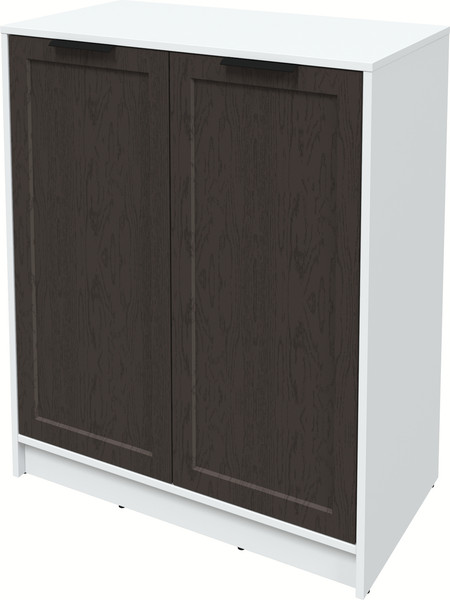 Изображение товара Тумба Интерлиния Концепт Тренд КТ-Т84 (белый платинум/дуб английский)