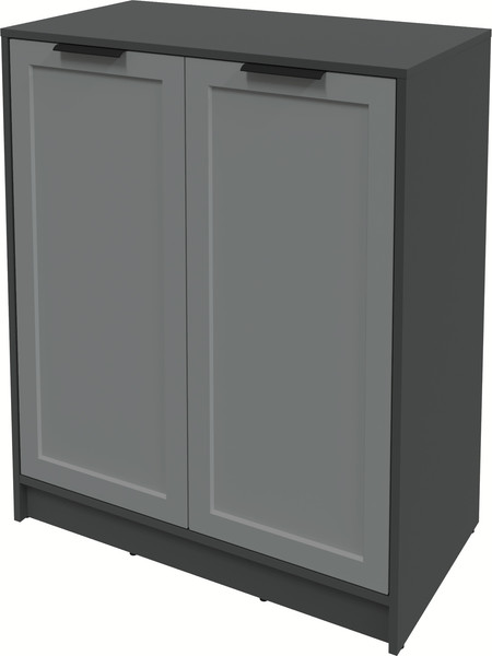 Изображение товара Тумба Интерлиния Концепт Тренд КТ-Т84 (антрацит/серый)