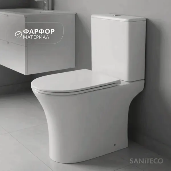 Изображение товара Унитаз напольный Saniteco Tornado KW-79142 Pro