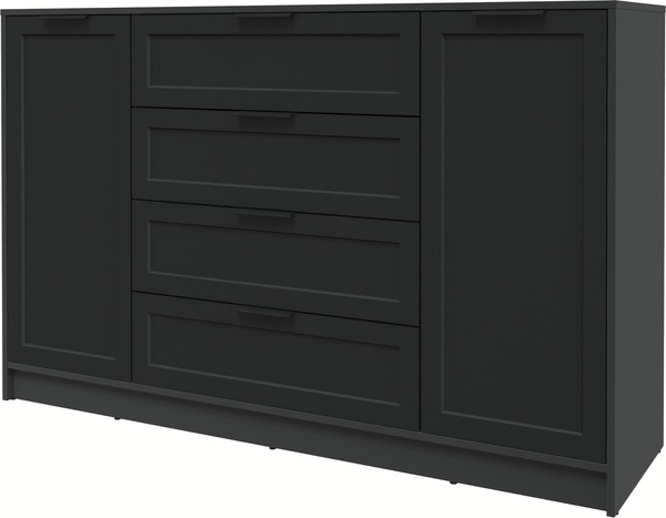 Изображение товара Тумба Интерлиния Концепт Тренд КТ-Т160 (антрацит/черный)