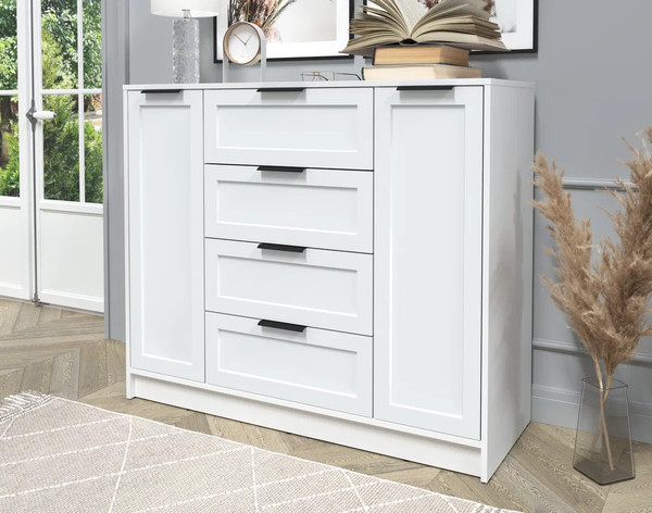 Изображение товара Тумба Интерлиния Концепт Тренд КТ-Т120 (белый платинум/белый)