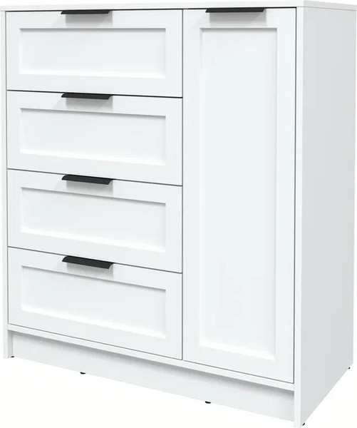 Изображение товара Тумба Интерлиния Концепт Тренд КТ-Т90 (белый платинум/белый)