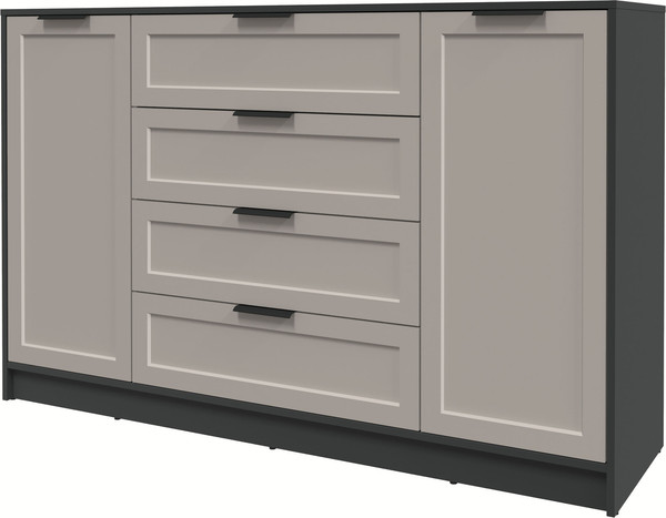 Изображение товара Тумба Интерлиния Концепт Тренд КТ-Т160 (антрацит/луна)