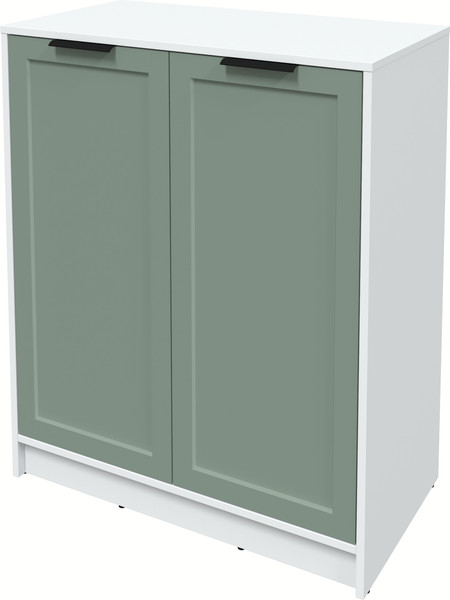 Изображение товара Тумба Интерлиния Концепт Тренд КТ-Т84 (белый платинум/мята)