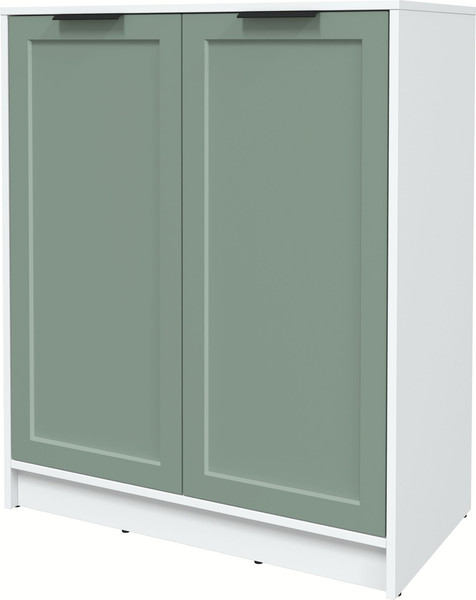 Изображение товара Тумба Интерлиния Концепт Тренд КТ-Т84 (белый платинум/мята)