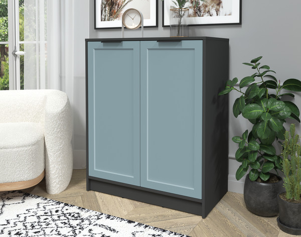 Изображение товара Тумба Интерлиния Концепт Тренд КТ-Т84 (антрацит/океан)