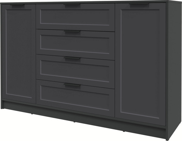 Изображение товара Тумба Интерлиния Концепт Тренд КТ-Т160 (антрацит/пепел)