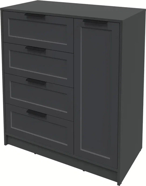 Изображение товара Тумба Интерлиния Концепт Тренд КТ-Т90 (антрацит/пепел)