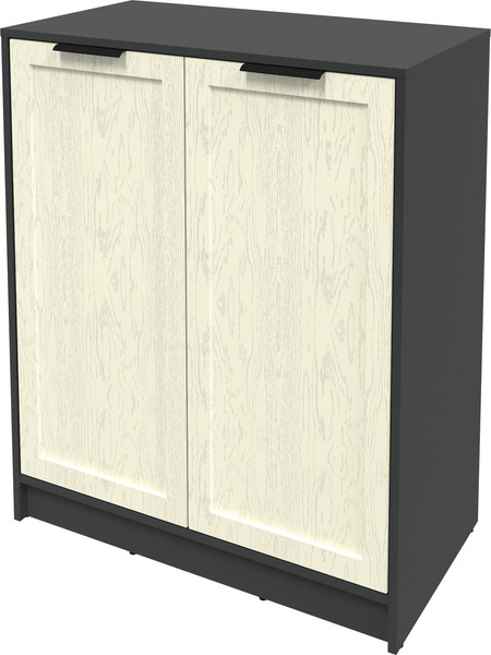 Изображение товара Тумба Интерлиния Концепт Тренд КТ-Т84 (антрацит/дуб снежный)