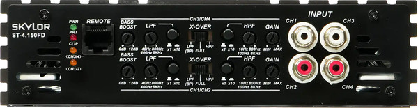Изображение товара Автомобильный усилитель Skylor Status ST-4.150FD