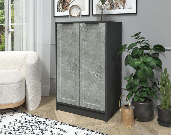 Изображение товара Тумба Интерлиния Концепт Тренд КТ-Т64 (антрацит/керамика)