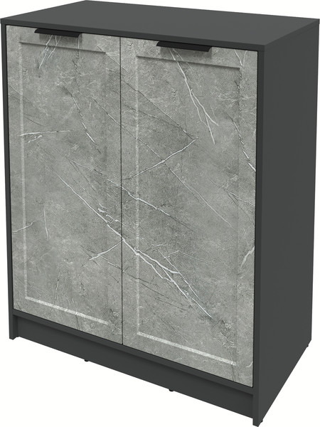 Изображение товара Тумба Интерлиния Концепт Тренд КТ-Т84 (антрацит/керамика)