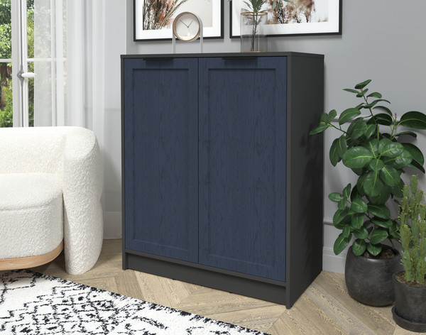 Изображение товара Тумба Интерлиния Концепт Тренд КТ-Т84 (антрацит/дуб королевский)