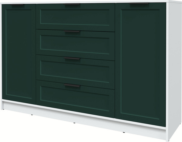 Изображение товара Тумба Интерлиния Концепт Тренд КТ-Т160 (белый платинум/изумруд)