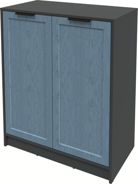 Изображение товара Тумба Интерлиния Концепт Тренд КТ-Т84 (антрацит/дуб лазурный)