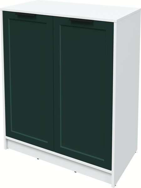 Изображение товара Тумба Интерлиния Концепт Тренд КТ-Т84 (белый платинум/изумруд)