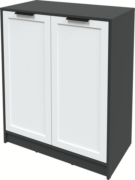 Изображение товара Тумба Интерлиния Концепт Тренд КТ-Т84 (антрацит/белый)