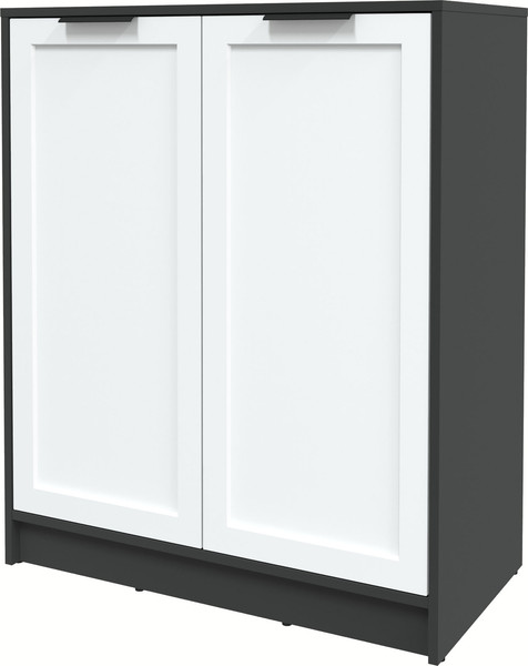 Изображение товара Тумба Интерлиния Концепт Тренд КТ-Т84 (антрацит/белый)