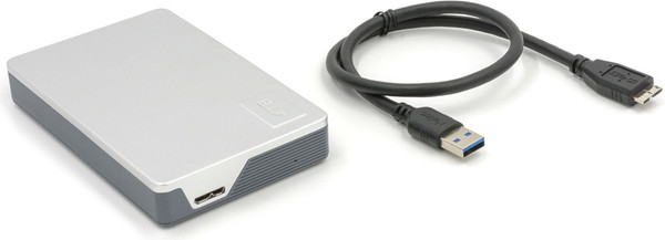 Изображение товара Внешний жесткий диск Mirex Legion Silverace 4TB USB 3.0 / 13630-UHDLES40 (серебристый)
