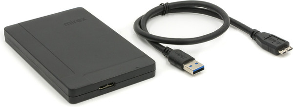 Изображение товара Внешний жесткий диск Mirex Universe Black 2TB USB 3.0 / 13630-UHDUVB20 (черный)