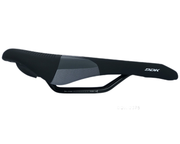Изображение товара Сиденье для велосипеда DDK DDK-2375 (черный/серый)