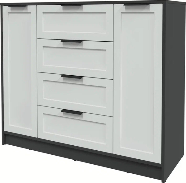 Изображение товара Тумба Интерлиния Концепт Тренд КТ-Т120 (антрацит/грей)