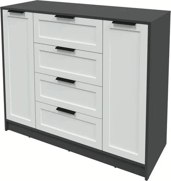 Изображение товара Тумба Интерлиния Концепт Тренд КТ-Т120 (антрацит/грей)