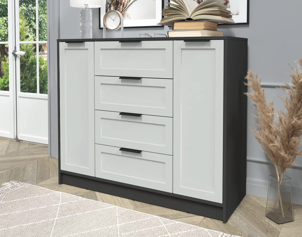 Изображение товара Тумба Интерлиния Концепт Тренд КТ-Т120 (антрацит/грей)