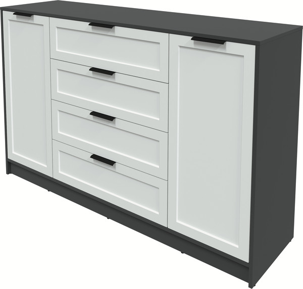 Изображение товара Тумба Интерлиния Концепт Тренд КТ-Т160 (антрацит/грей)