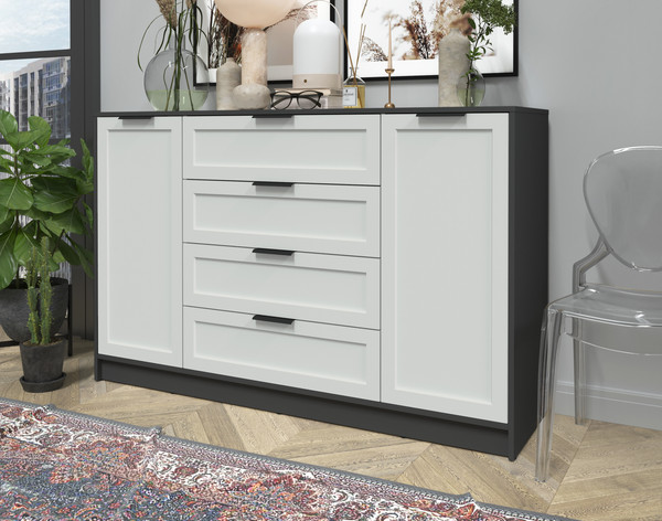 Изображение товара Тумба Интерлиния Концепт Тренд КТ-Т160 (антрацит/грей)