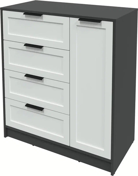 Изображение товара Тумба Интерлиния Концепт Тренд КТ-Т90 (антрацит/грей)