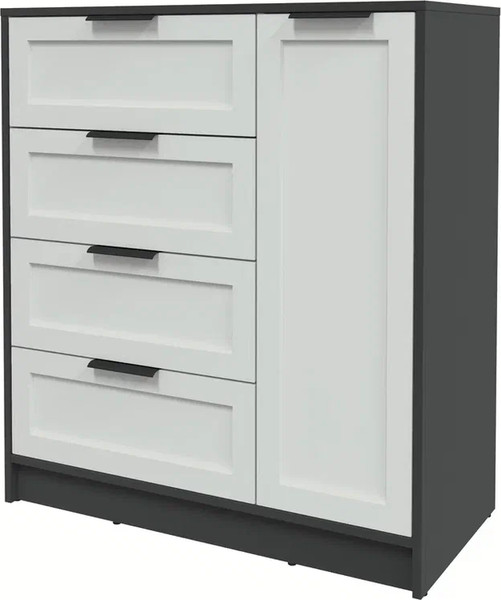 Изображение товара Тумба Интерлиния Концепт Тренд КТ-Т90 (антрацит/грей)