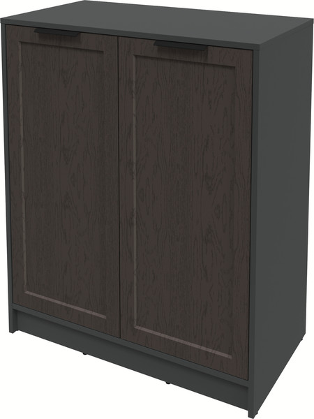 Изображение товара Тумба Интерлиния Концепт Тренд КТ-Т84 (антрацит/дуб английский)