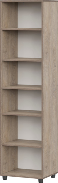 Изображение товара Шкаф-пенал Mio Tesoro Вудхилл (эндгрейн/графит)