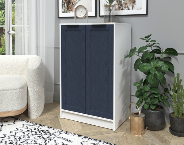 Изображение товара Тумба Интерлиния Концепт Тренд КТ-Т64 (белый платинум/дуб королевский)