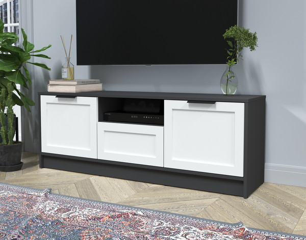 Изображение товара Тумба Интерлиния ТВ Концепт Тренд КТ-ТВ3-50 (антрацит/белый)