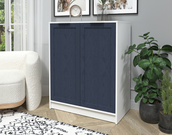 Изображение товара Тумба Интерлиния Концепт Тренд КТ-Т84 (белый платинум/дуб королевский)