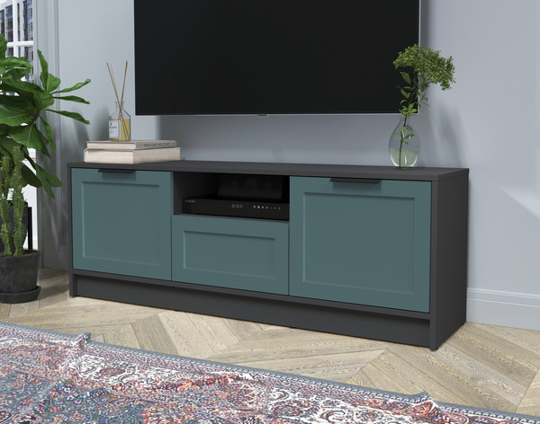 Изображение товара Тумба Интерлиния ТВ Концепт Тренд КТ-ТВ3-50 (антрацит/верде)