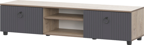 Изображение товара Тумба Mio Tesoro Вудхилл для телевидеоаппаратуры (эндгрейн/графит)