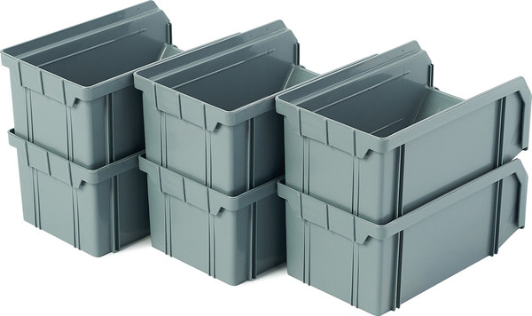 Изображение товара Набор лотков для метизов Стелла-техник V-1-К18 (серый)