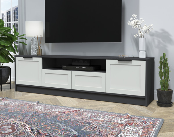 Изображение товара Тумба Интерлиния ТВ Концепт Тренд КТ-ТВ4-50 (антрацит/грей)