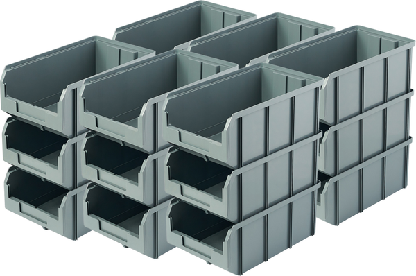 Изображение товара Набор лотков для метизов Стелла-техник V-3-К18 (серый)