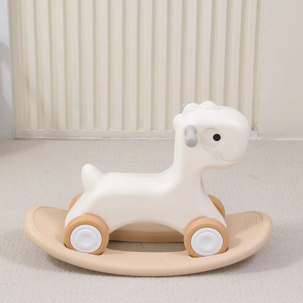 Изображение товара Качалка-каталка UNIX Kids Лошадка / pprhwhcl (Camel)