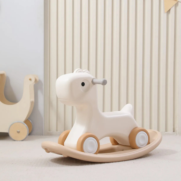 Изображение товара Качалка-каталка UNIX Kids Лошадка / pprhwhcl (Camel)
