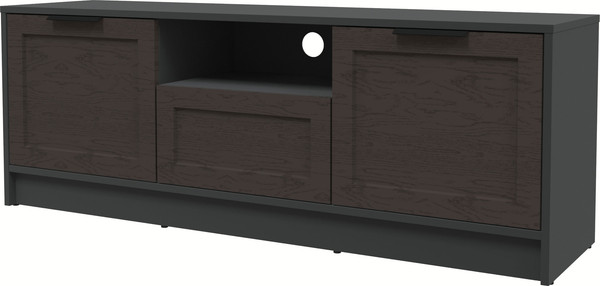 Изображение товара Тумба Интерлиния ТВ Концепт Тренд КТ-ТВ3-50 (антрацит/дуб английский)